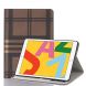For iPad 10.2 / 10.5 Plaid Texture Horizontal Flip Leather Case with Holder & Card Slots & Wallet