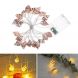 Home Interior Decoration Atmosphere String Lights LED Conch Decorative Lantern, Specification:6m 40 LEDs Battery Case