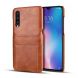 For Xiaomi Mi 9 Calf Texture PU + PC Protective Case with Card Slots