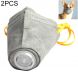 2 PCS Breathable Anti Fog PM2.5 Dog Protective Muzzle Mask Dustproof Face Mouth Mask, Size:M 26cm x 9cm