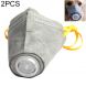 2 PCS Breathable Anti Fog PM2.5 Dog Protective Muzzle Mask Dustproof Face Mouth Mask, Size:L 30cm x 11cm