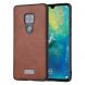 For Huawei Mate 20 SULADA Shockproof TPU + Handmade Leather Protective Case