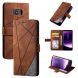 For Samsung Galaxy S8 Plus Skin Feel Splicing Horizontal Flip Leather Case with Holder & Card Slots & Wallet & Photo Frame