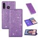 For Huawei P30 Lite Ultrathin Glitter Magnetic Horizontal Flip Leather Case with Holder & Card Slots