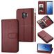 For Samsung Galaxy S9 Ultra-thin 9 Card Horizontal Flip Leather Case, with Card Slots & Holder & Lanyard