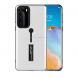 For Huawei P40 Oil Feel Shockproof TPU + PC Protective Case with Holder
