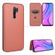 For Xiaomi Redmi 9 Carbon Fiber Texture Magnetic Horizontal Flip TPU + PC + PU Leather Case with Card Slot