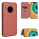 For Huawei Mate 30 Pro Carbon Fiber Texture Magnetic Horizontal Flip TPU + PC + PU Leather Case with Card Slot