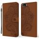 For iPhone 6 Peacock Embossed Pattern Horizontal Flip Leather Case with Holder & Card Slots & Wallet & Lanyard