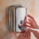 800ml Wall-mounted Press-type 304 Stainless Steel Soap Box Hotel Soap Dispenser