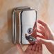 1000ml Wall-mounted Press-type 304 Stainless Steel Soap Box Hotel Soap Dispenser