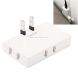 1 to 3 15A 180 Degrees Rotation Extension Multi Plug Mini Slim Wireless Outlet Socket, US Plug, AC 110-220V