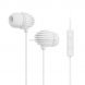 KIVEE KV-MT08 1.2m Wired In Ear 3.5mm Interface HiFi Stereo Earphones with Mic