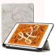 Marble Texture Pattern Horizontal Flip Leather Case for iPad Mini 2019, with Three-folding Holder & Pen Slot & Sleep / Wake-up Function