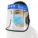 PULUZ Anti-Saliva Splash Anti-Spitting Anti-Fog Anti-Oil Protective Face Shields Mask with Elastic Band, Chinese Words