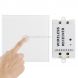 1 Way Wireless Remote Control Light Touch Switch, Spectrum: 433.92MHz, Remote Control Distance: 30m