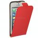 Economic Durable Genuine Leather Vertical Flip Case for iPhone 5 & 5s & SE