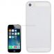 Translucent Plastic Protective Case with TPU Frame for iPhone 5 & 5s & SE