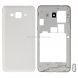 Full Housing Cover (Middle Frame Bezel + Battery Back Cover) + Home Button for Galaxy Grand Prime / G530 (Dual SIM Card Version)