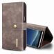 DG.MING for Galaxy S8+ / G955 Triple Fold Crazy Horse Texture Horizontal Flip Magnetic Protective Case with Holder & Card Slots & Wallet