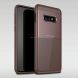For Galaxy S10e UNBREANK Carbon Fiber Texture PC + TPU Invisible Airbag Shockproof Protective Case
