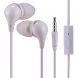ALEXPRO E100i 1.2m In-Ear Extra Bass Stereo Wired Control Earphones with Mic, For iPhone, iPad, Galaxy, Huawei, Xiaomi, LG, HTC and Other Smartphones