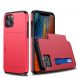 For iPhone 12 Pro 6.1 Shockproof Rugged Armor Protective Case with Card Slot