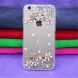 Fevelove Diamond Encrusted Christmas Santa Claus Pattern TPU Protective Case for iPhone 7 / 8