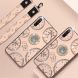 For Xiaomi CC9E/A3 Fashion Clock Pattern Rhinestone Mobile Phone Shell with Bracket / Hand Rope / Lanyard