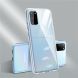 For Galaxy S20+ TPU Color Button Clear Full Coverage Shockproof TPU Case