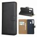 For Galaxy A21 Leather Horizontal Flip Holster With Magnetic Clasp and Bracket and Card Slot and Wallet