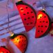 1m 10 LEDs Lantern LED Watermelon Lamp Fruit String Lamp Pendant Creative Decoration Light