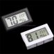 2 PCS LCD Display ABS Material Refrigerator Embedded Electronic Digital Display Temperature and Humidity Meter Random Color Delivery