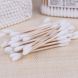 200 PCS / 2 Pack Disposable Double-headed Cotton Swab Portable Cleaning Makeup Tool