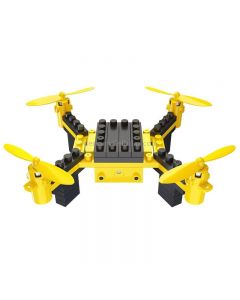 HELIWAY 902S Assembling Blocks 6-Axis Quadcopter with Remote Control & 0.3MP WIFI Camera, Support Headless Mode