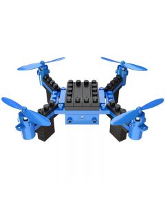 HELIWAY 902HS Assembling Blocks 6-Axis Quadcopter with Remote Control & 0.3MP WIFI Camera, Support Headless Mode & Altitude Hold