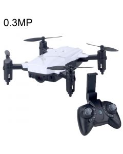 LF602 Mini Quadcopter Foldable RC Drone with 0.3MP Camera, One Battery, Support Forwards & Backwards, 360 Degrees Rotating, Altitude Hold Mode