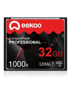eekoo 32GB 1000X UDMA7 Compact Flash Card for DSLR Camera