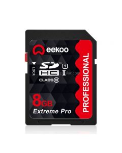 eekoo 8GB High Speed Class 10 SD Memory Card for All Digital Devices with SD Card Slot