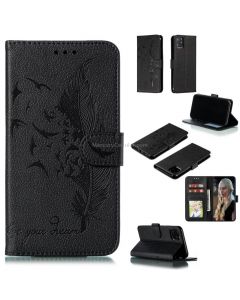 Feather Pattern Litchi Texture Horizontal Flip Leather Case with Wallet & Holder & Card Slots For iPhone 11 Pro