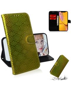 For iPhone XS Max Solid Color Colorful Magnetic Buckle Horizontal Flip PU Leather Case with Holder & Card Slots & Wallet & Lanyard