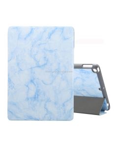 For iPad 10.2 inch Marble Texture Pattern Horizontal Flip Leather Case, with Three-folding Holder & Pen Slot & Sleep / Wake-up Function