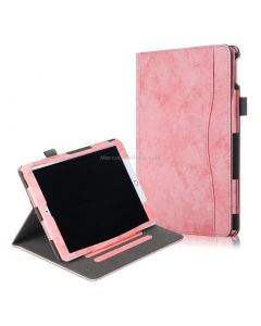 For iPad Air 3 Cowhide Texture Horizontal Flip Leather Case With Holder & Sleep / Wake-up Function