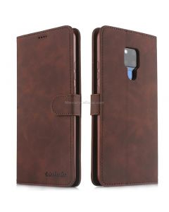 For Huawei Mate 20 X 5G Diaobaolee Pure Fresh Texture Horizontal Flip Leather Case, with Holder & Card Slot & Wallet & Photo Frame