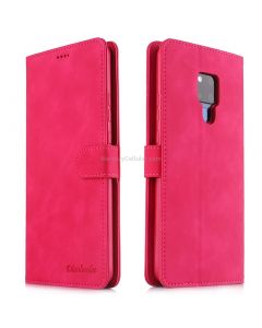 For Huawei Mate 20 X 5G Diaobaolee Pure Fresh Texture Horizontal Flip Leather Case, with Holder & Card Slot & Wallet & Photo Frame