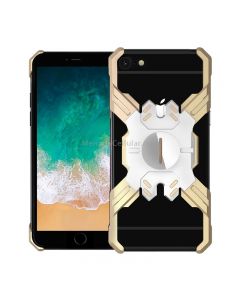 For iPhone 6 Plus / 6 Hero Series Anti-fall Wear-resistant Metal Protective Case with Bracket