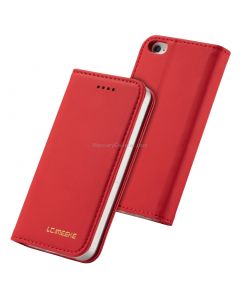 For iPhone 5 / 5s / SE LC.IMEEKE LC-002 Series Skin Hand Feeling PU + TPU Horizontal Flip Leather Case with Holder & Card Slot & Wallet