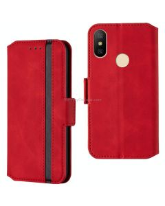 For Xiaomi Mi A2 Lite / Redmi 6 Pro Retro Frosted Oil Side Horizontal Flip Case with Holder & Card Slots