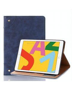 For iPad 10.2 / 10.5 Retro Book Style Horizontal Flip Leather Case with Holder & Card Slots & Wallet