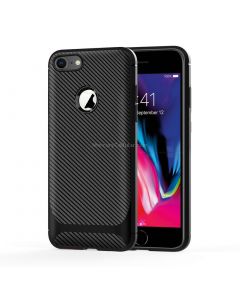 For iPhone 6 & 6s Carbon Fiber Texture Shockproof TPU Protective Case